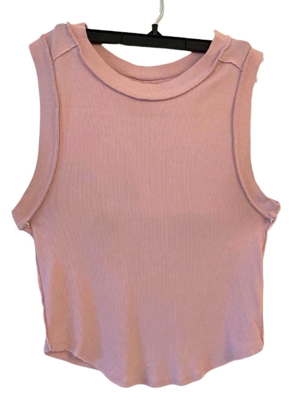 Free People We The Free Kate Tank in Soft Pink - Sz Large